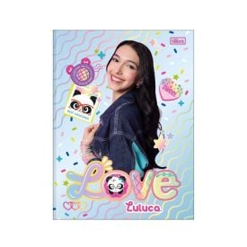 Caderno Universitário Brochura Luluca 80 Folhas Tilibra - Sortido