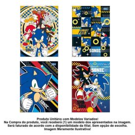Caderno Brochura Universitário Sonic 80 Folhas Tilibra - Sortido