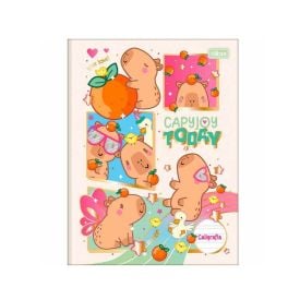 Caderno Caligrafia Brochura Capa Dura Capyclub 40 Folhas Tilibra - Sortido