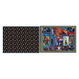 Caderno Cartografia e Desenho Homem-Aranha 80 Folhas Tilibra - Sortido 