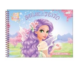 Caderno de Cartografia Conto de Fadas 80 Folhas Jandaia - Sortido