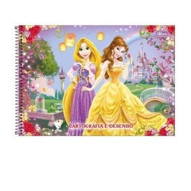 Caderno De Desenho Princesas Tilibra - Sortido