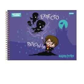 Caderno de Cartografia Harry Potter 96 Folhas Jandaia - Sortido