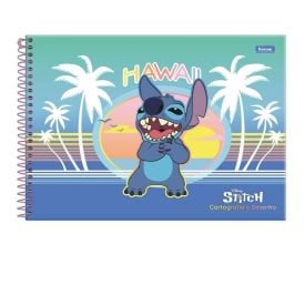Caderno De Desenho Stitch 80 Folhas Foroni - Sortido