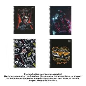 Caderno Universitário Espiral Havan 96 Folhas Tilibra - Produto sortido