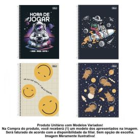 Caderno Espiral Universitário Havan 320 Folhas Tilibra - Sortido