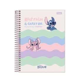 Caderno College Espiral Stitch 160 Folhas Foroni - Sortido