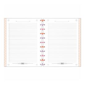Caderno Universitário Tilidisco Soho 160 Folhas Tilibra - Rosa