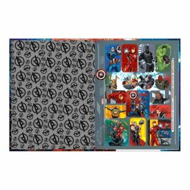 Caderno Universitário Brochura Avengers 80 Folhas Tilibra - Sortido 