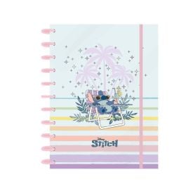 Caderno Universitário Discbook Stitch Foroni - 160 Folhas