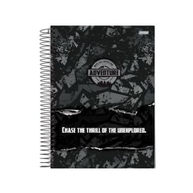 Caderno Universitário Espiral Adventure 80 Folhas Jandaia - Sortido