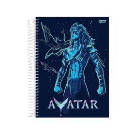Caderno Universitário Espiral Avatar 240 Folhas Jandaia - Sortido