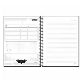 Caderno Universitário Espiral Batman 160 Folhas Foroni - Sortido 