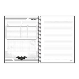 Caderno Universitário Espiral Batman 80 Folhas Foroni - Sortido