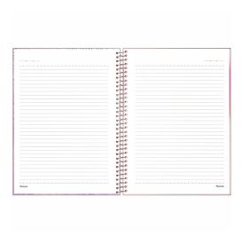 Caderno Universitário Espiral Blush 160 Folhas Foroni - Sortido