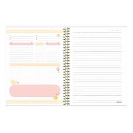 Caderno Universitário Espiral College Milly 160 Folhas Foroni - Sortido