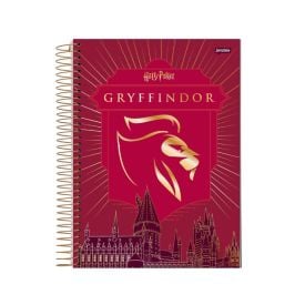 Caderno Universitário Espiral Harry Potter 160 Folhas Jandaia - Sortido