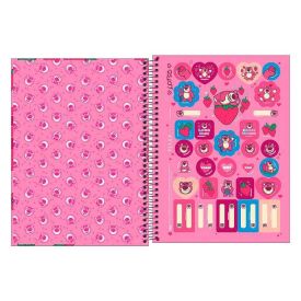 Caderno Universitário Espiral Lotso 10 Matérias 160 Folhas Tilibra - Sortido