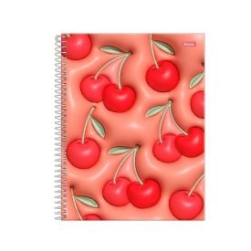 Caderno Universitário Espiral Nice Cream 80 Folhas Foroni - Sortido