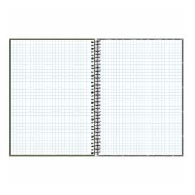 Caderno Universitário Espiral Quadriculado 80 Folhas Foroni - Sortido
