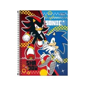 Caderno Universitário Espiral Sonic 80 Folhas Tilibra - Sortido 