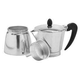 Cafeteira Italiana De Alumínio 300Ml - Prata