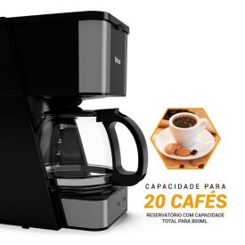 Cafeteira Philco PCF20A 720ml 20 Cafezinhos 650W