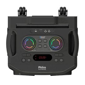 Caixa De Som Amplificada 2600W Philco Pcx26000 Flash Lights - Bivolt