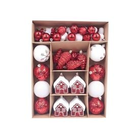 Caixa Enfeite Natalino com 52 Unidades Havan Casa - ST80144