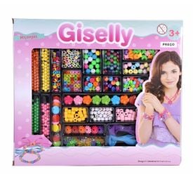 Caixa Média de Miçangas Infantil Giselly Havan Toys - HMA954