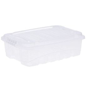 Caixa Organizadora 9,3 Litros Plasutil - Transparente