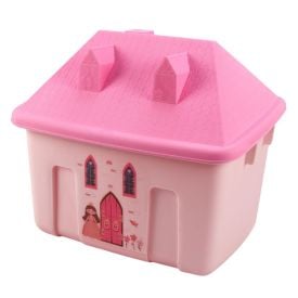 Caixa Organizadora de Casinha Havan 46 Litros - Rosa