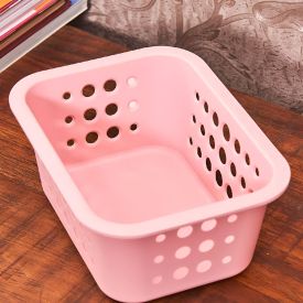 Caixa Organizadora Pequena Ou 1,5 Litros - Rosa Quartz