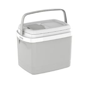 Caixa Térmica 32 Litros Soprano - Cinza Claro