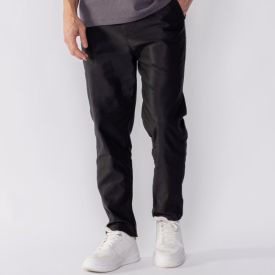 Calça Alfaiataria Masculina De Sarja Marc Alain Preto