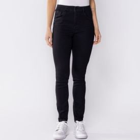 Calça Feminina Basic Skinny Jeans Patricia Foster Preto