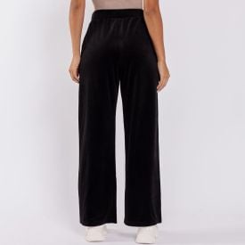 Calça Feminina Esportiva Wide Leg Em Plush Scream