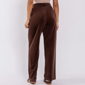 Calça Feminina Esportiva Wide Leg Em Plush Scream