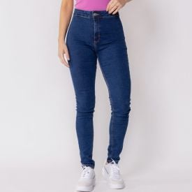 Calça Feminina Jeans Jegguing Patricia Foster Azul Escuro