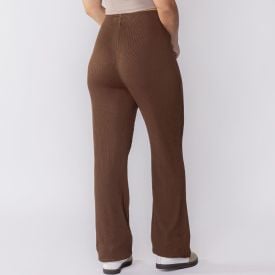 Calça Feminina Reta De Viscose Patricia Foster