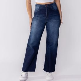 Calça Feminina Wide Leg Cropped Patricia Foster