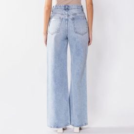 Calça Feminina Wide Leg Jeans Boby Blues