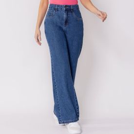Calça Feminina Jeans Wide Leg Boby Blues 