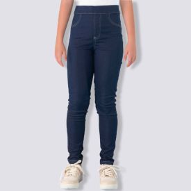 Calça Jeans Infantil Feminina Jegging 12 a 16 Anos Marmelada