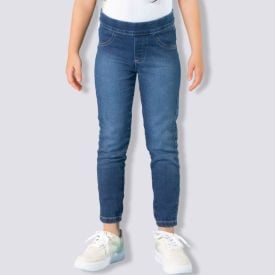 Calça Jeans Infantil Feminina Jegging 4 a 10 Anos Marmelada 