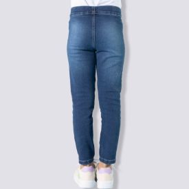 Calça Jeans Infantil Feminina Jegging 4 a 10 Anos Marmelada 