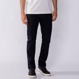 Calça Jeans Masculina Black Slim Marc Alain Preto
