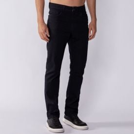 Calça Jeans Masculina Black Slim Marc Alain