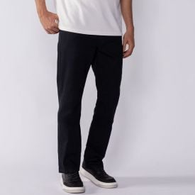 Calça Jeans Masculina Black Tradicional Marc Alain Preto