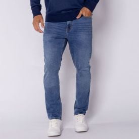 Cal&ccedil;a Jeans Masculina Skinny Thing Azul Medio